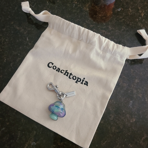 Coach Mushroom Bag Charm - Picture 3 of 4